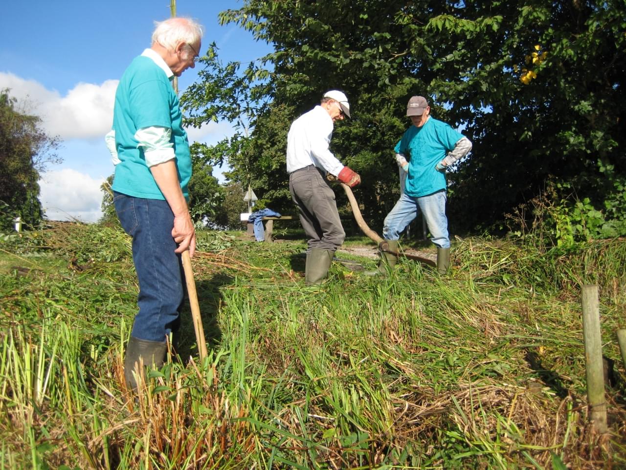 Clearing the bank  Clearing the bank