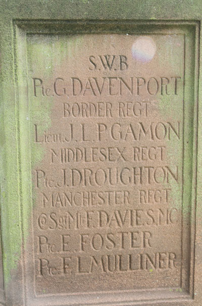 Christleton War Memorial