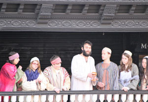  Chester Passion - Jesus preaching from the Rows 