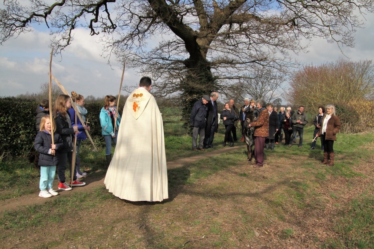 Crossing the fields to Christleton  Crossing the fields to Christleton