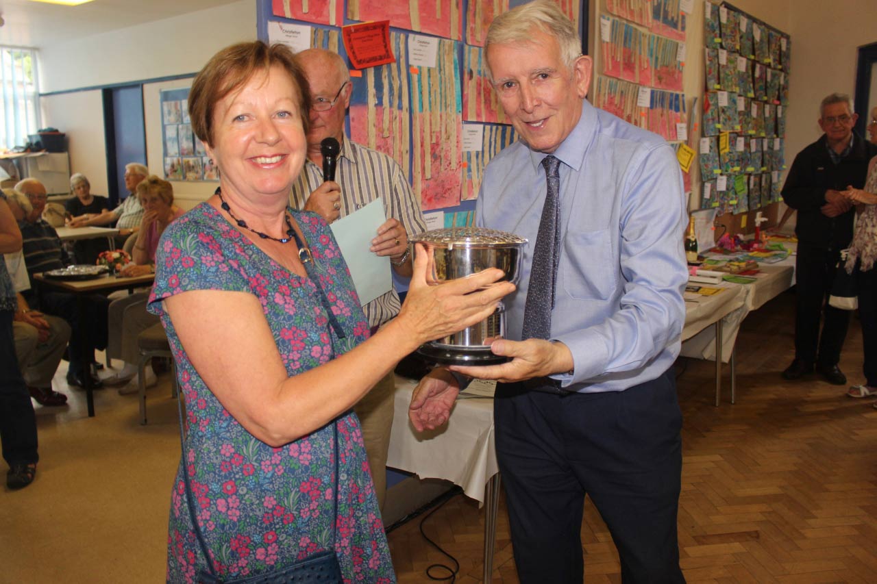 Judith Edwards - Cup Winner  Judith Edwards - Cup Winner