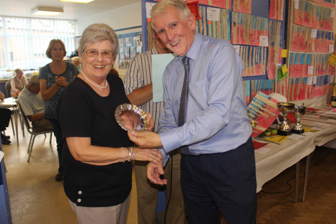Alison Kenyon - Salver Winner  Alison Kenyon - Salver Winner