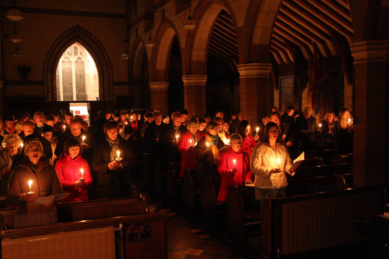  Christingle at St. James' Christleton 