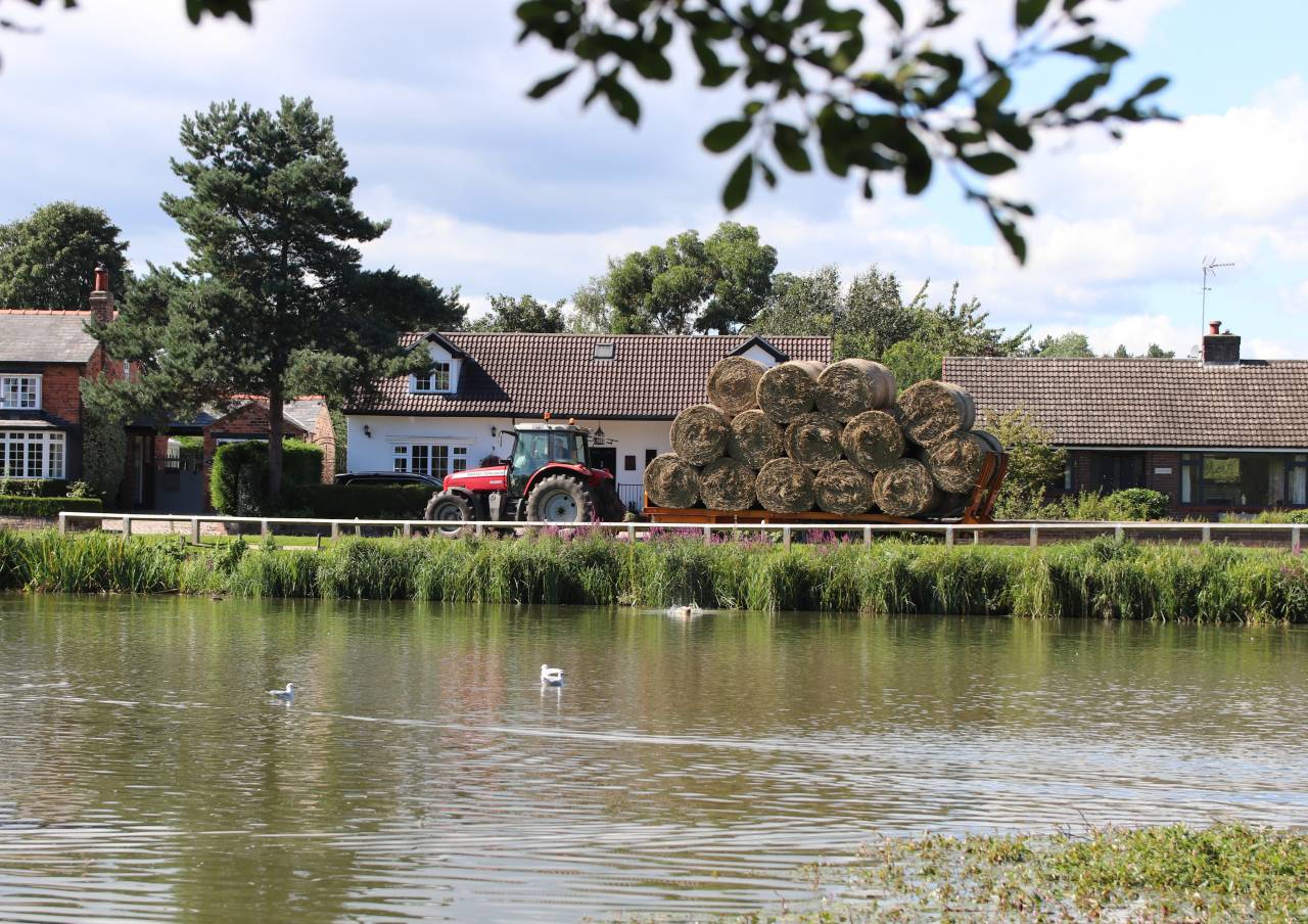  Christleton Pit and tractor 