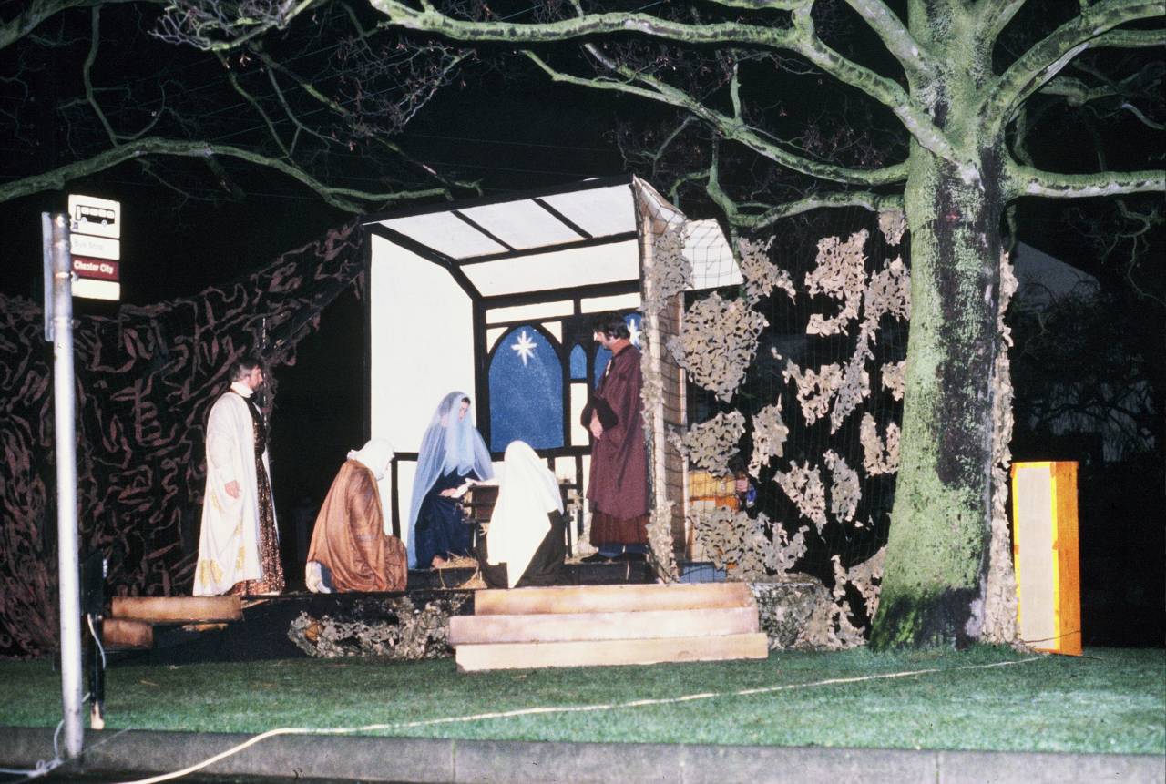  Christleton Players Crib on Village Green 