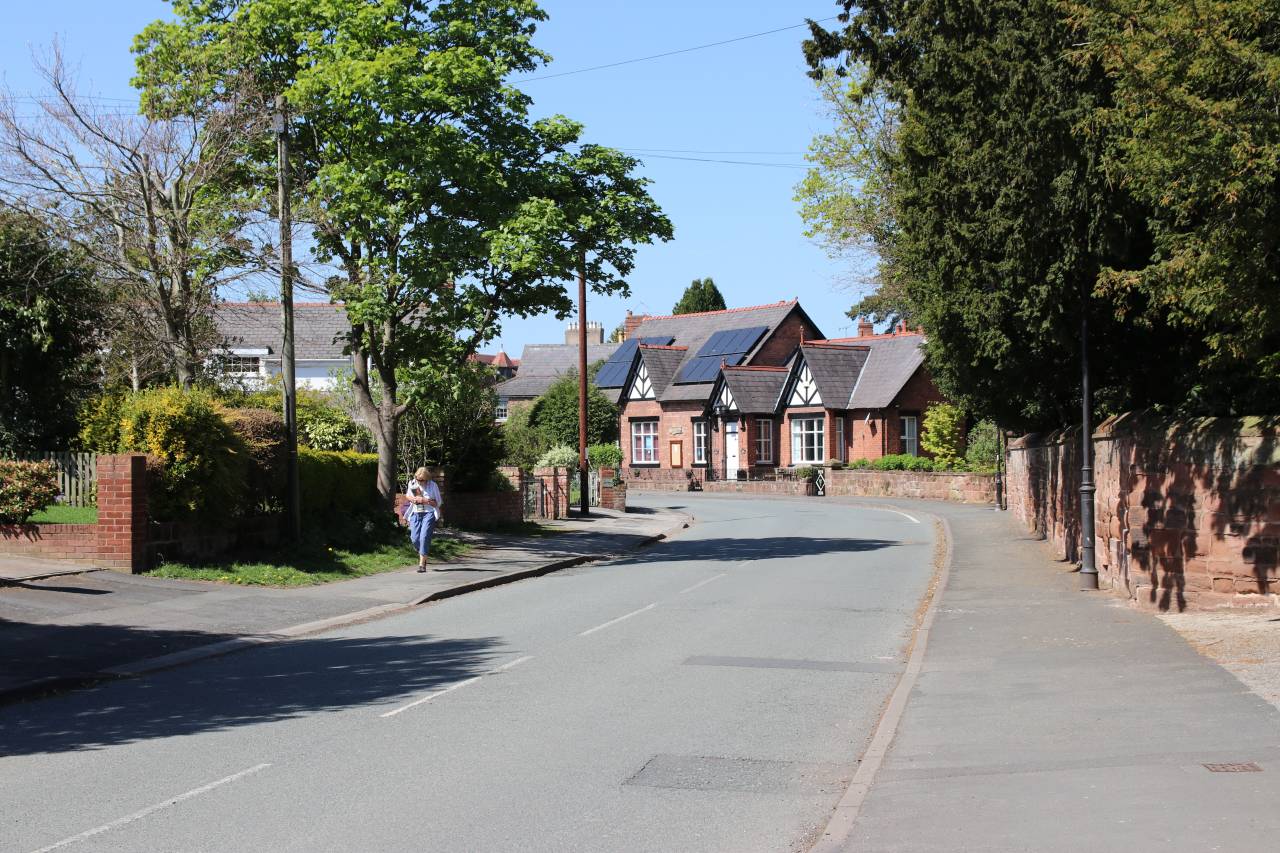  Approaching the Christleton Institute 