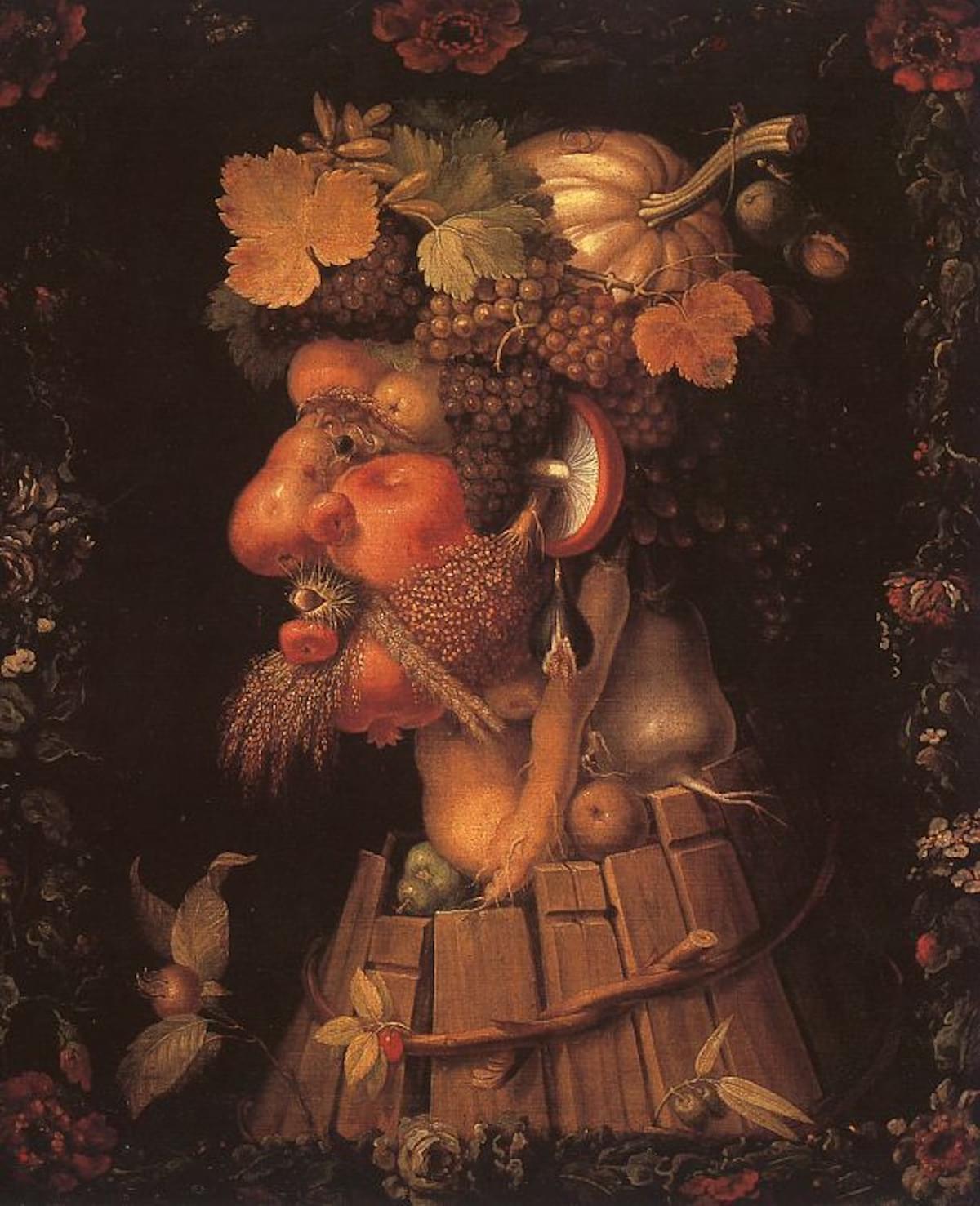 Guiseppe Arcimboldo oilpainting  Guiseppe Arcimboldo oilpainting