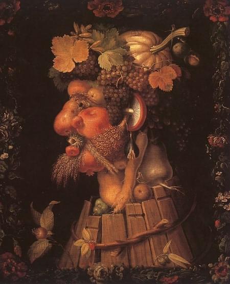 Guiseppe Arcimboldo oilpainting