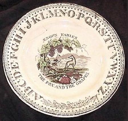 Brownhills Alphabet Plate