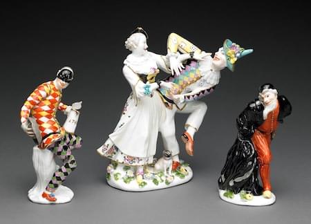 Porcelain figures by Johann Kaendler c.1750
