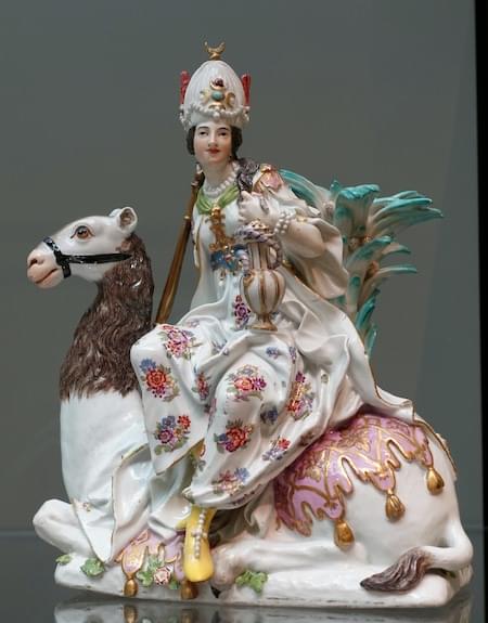 Porcelain figure by Johann Kaendler c.1750