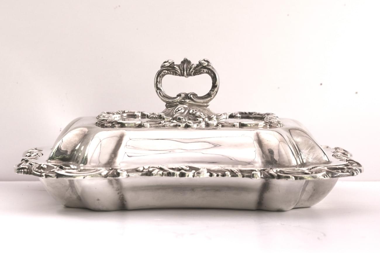 Old Sheffield Plate Serving Bowl c.1820  Old Sheffield Plate Serving Bowl c.1820