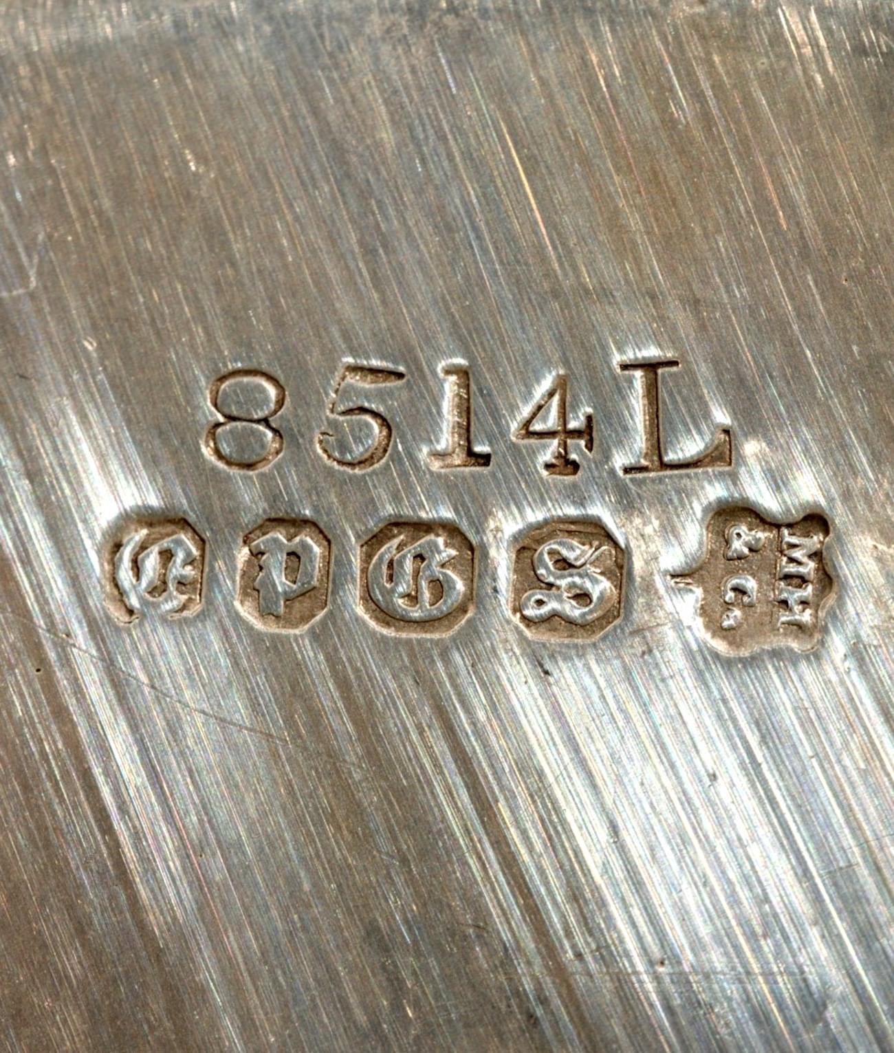 Marks on the WMF Vases c.1920  Marks on the WMF Vases c.1920