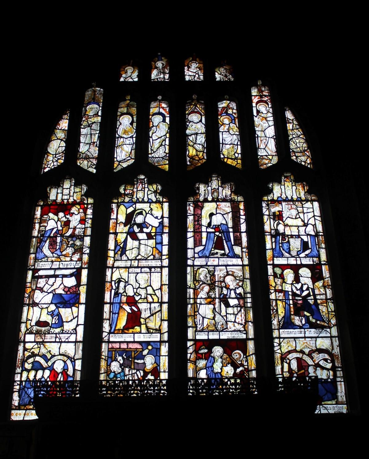 ‘Life of the Virgin’ window, 1498 in All Saints Church, Gresford  ‘Life of the Virgin’ window, 1498 in All Saints Church, Gresford