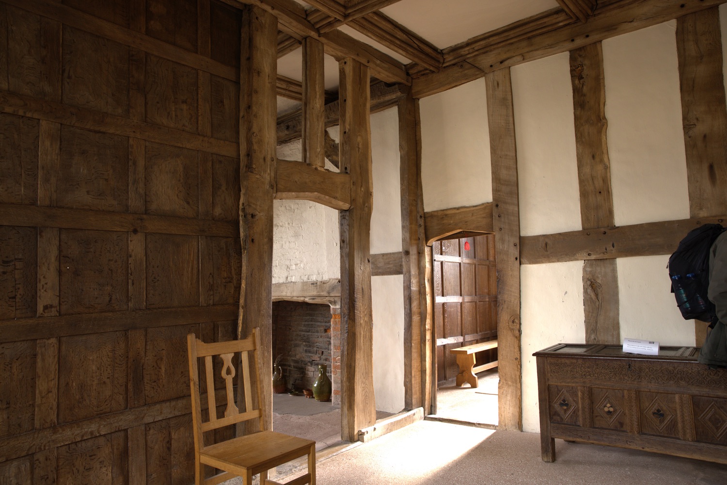 Interior of Little Moreton Hall, Cheshire