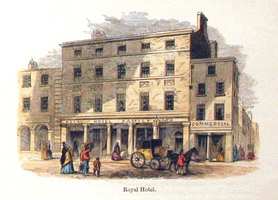  Once the Royal Hotel and now the Grosvenor Hotel in Chester 