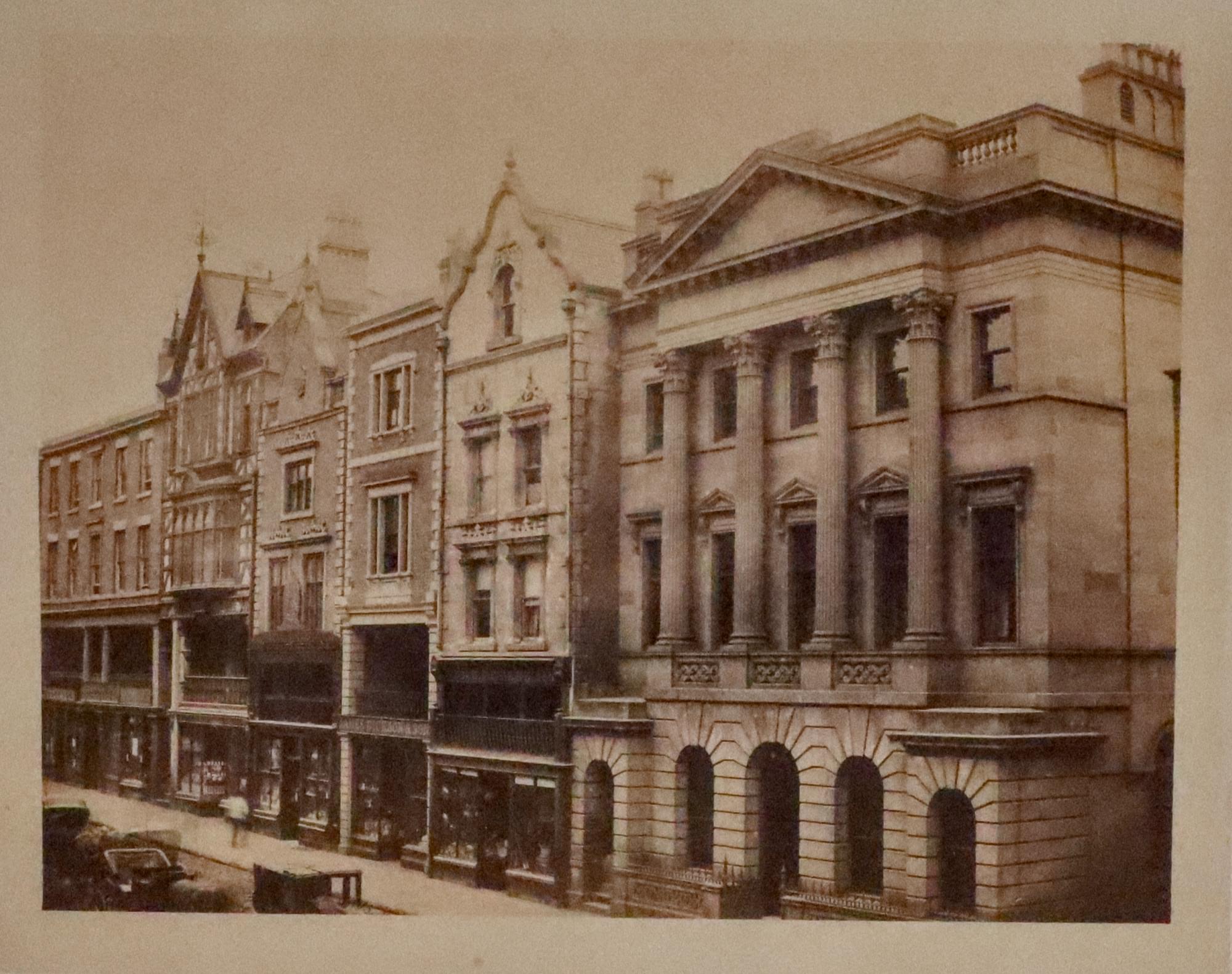  Edwardian photograph of Eastgate Street, Chester 