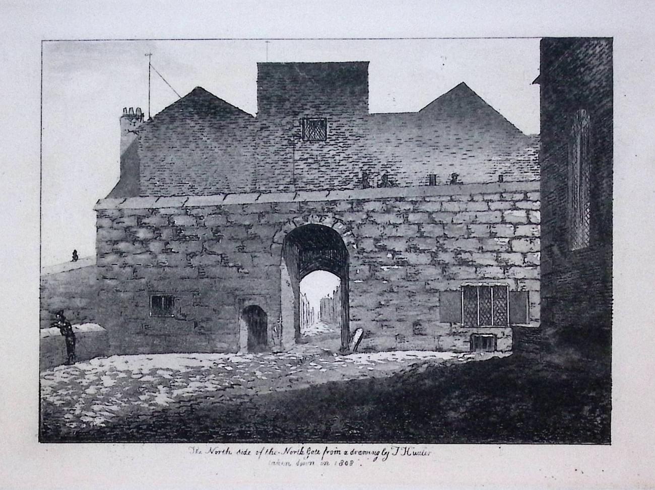 The Northgate in Chester taken down in 1808  The Northgate in Chester taken down in 1808
