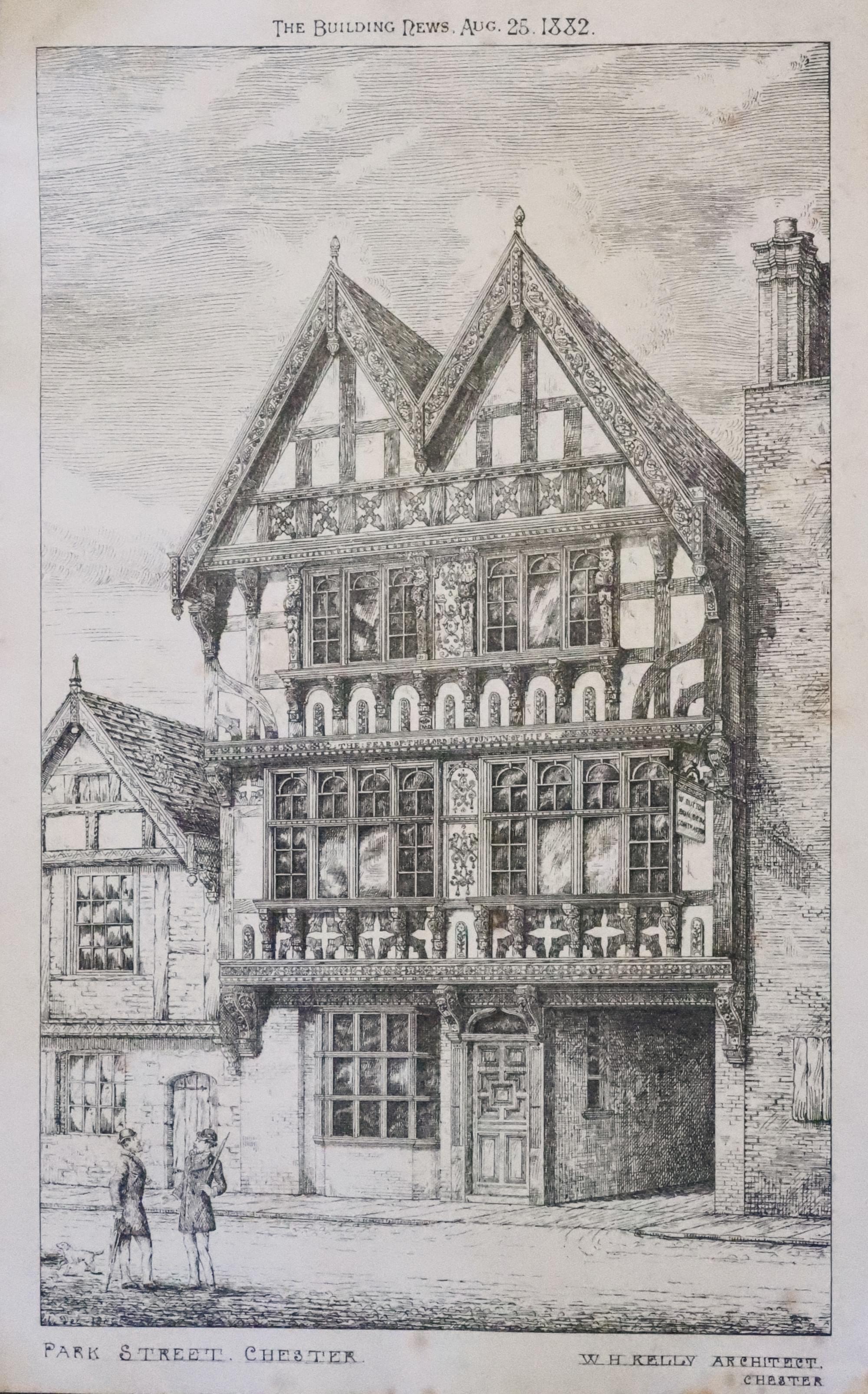 Park Street, Chester, 1882