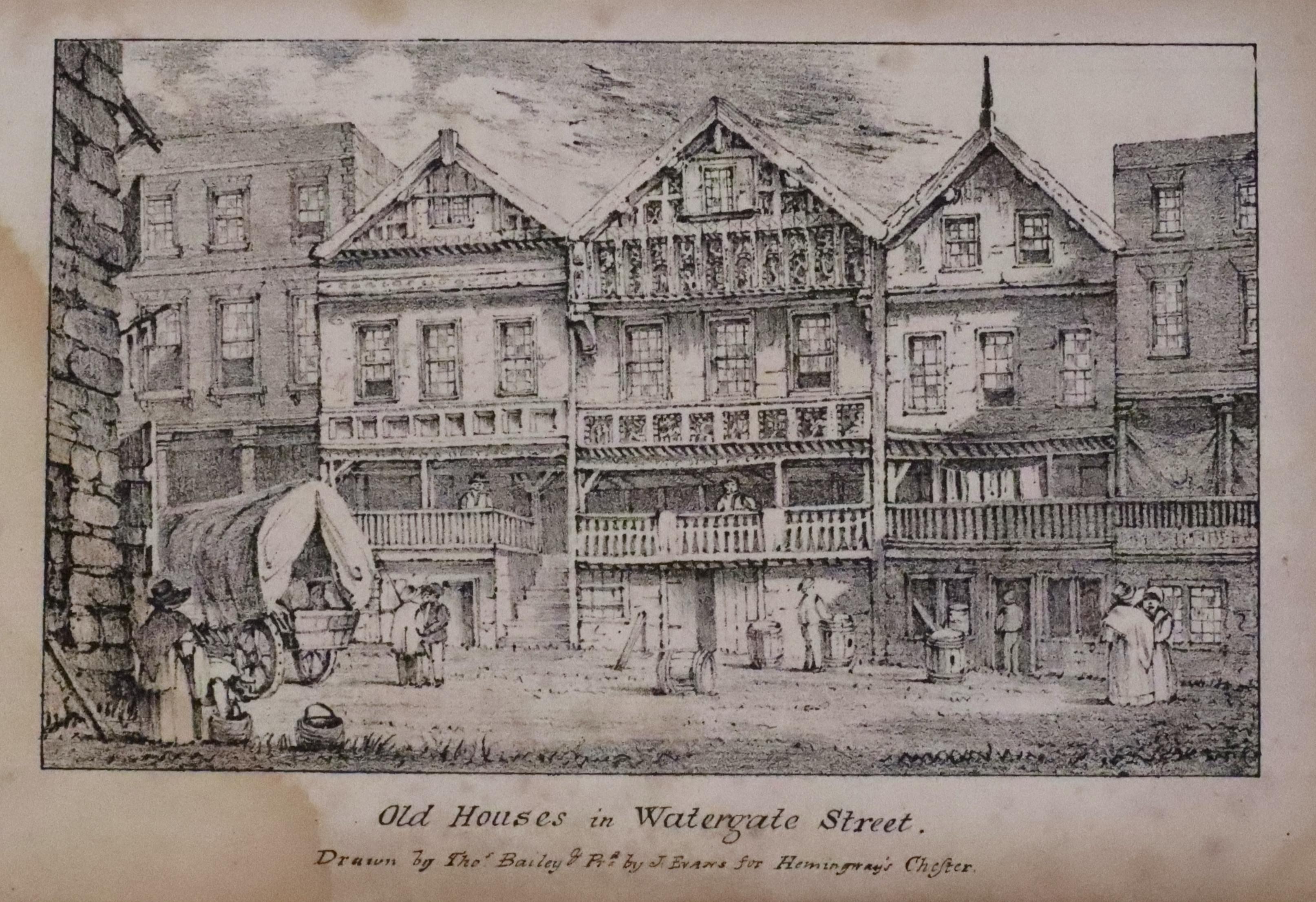 Watergate Street by Thomas Bailey fro Heninway's History