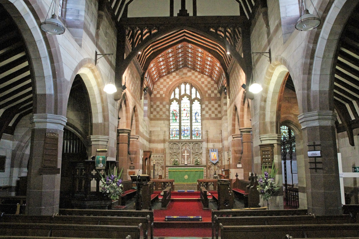 Sanctuary and Altar St. James' Christleton  Sanctuary and Altar St. James' Christleton
