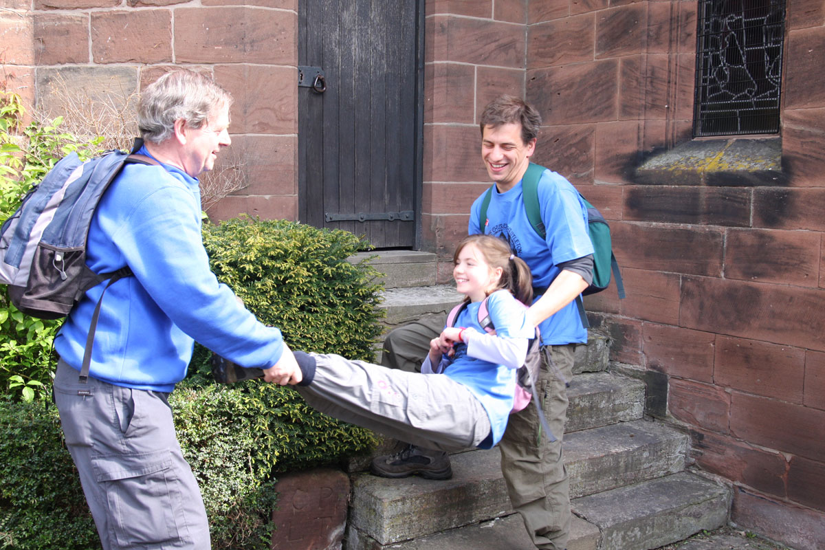 Beating of the Bounds St.James' Christleton  Beating of the Bounds St.James' Christleton