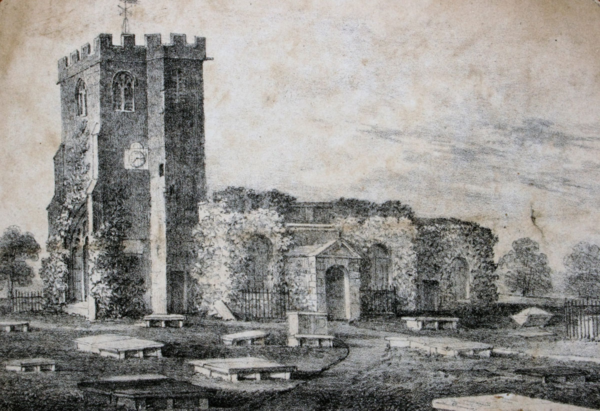 Portrait of St. James' Church  Portrait of St. James' Church