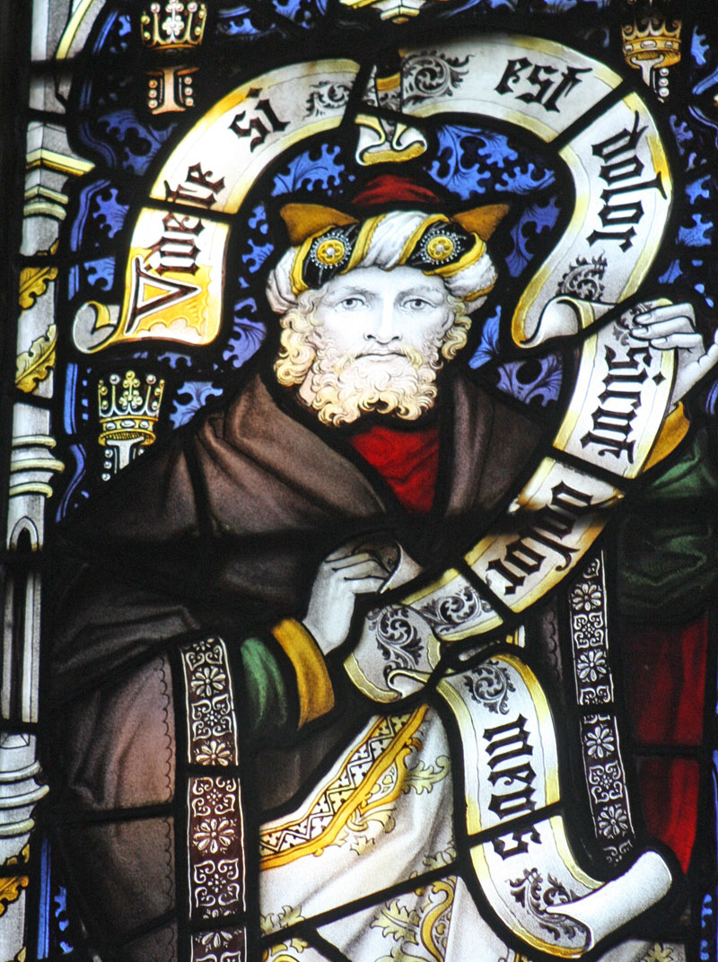 Chancel Window Jeremiah at St. James' Christleton  Chancel Window Jeremiah at St. James' Christleton