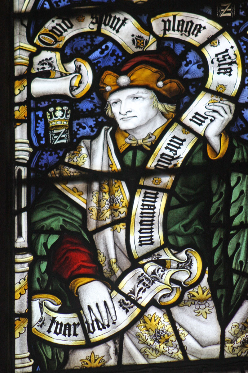 Chancel Window Zachariah at St. James' Christleton  Chancel Window Zachariah at St. James' Christleton