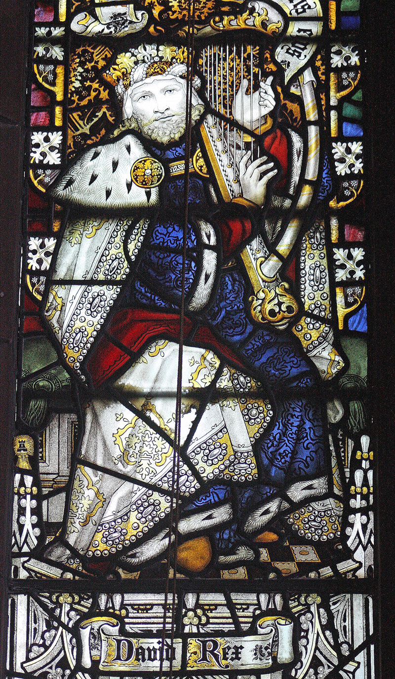 St. Luke's symbol, a calf Window St. James' Christleton  St. Luke's symbol, a calf Window St. James' Christleton