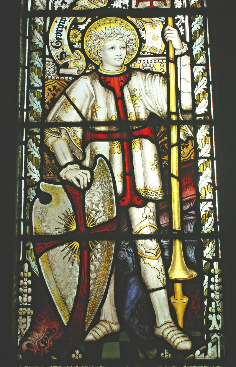 St. George Window St. James' Christleton  St. George Window St. James' Christleton