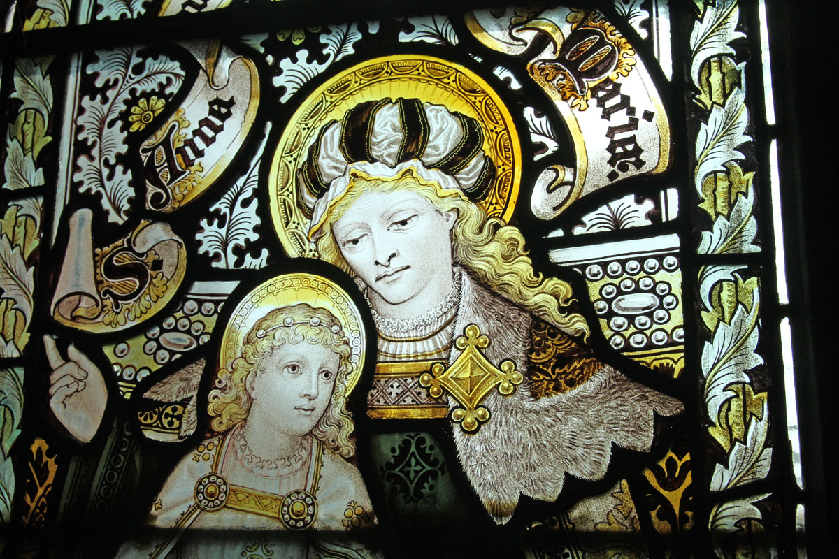 St. Anne Window St. James' Christleton  St. Anne Window St. James' Christleton