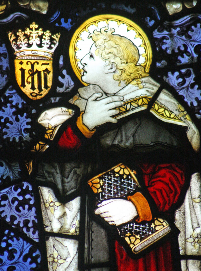 East Window St. John at St. James' Christleton  East Window St. John at St. James' Christleton