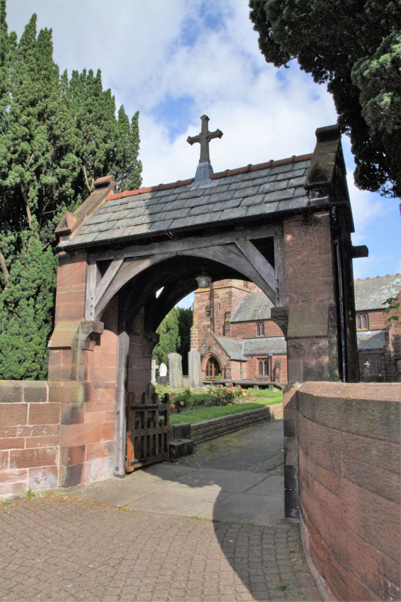 Lych Gate St.James' Christleton  Lych Gate St.James' Christleton