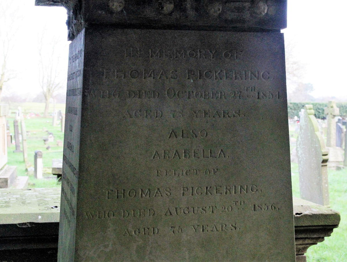 Pickering - Chester and Liverpool   Pickering - Chester and Liverpool