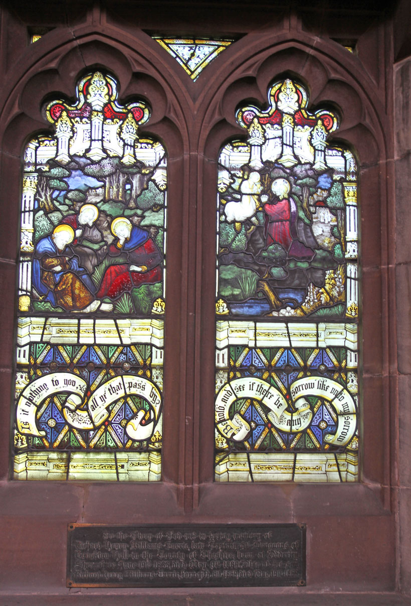 Memorial Richard Williams Currie at St. James' Christleton  Memorial Richard Williams Currie at St. James' Christleton