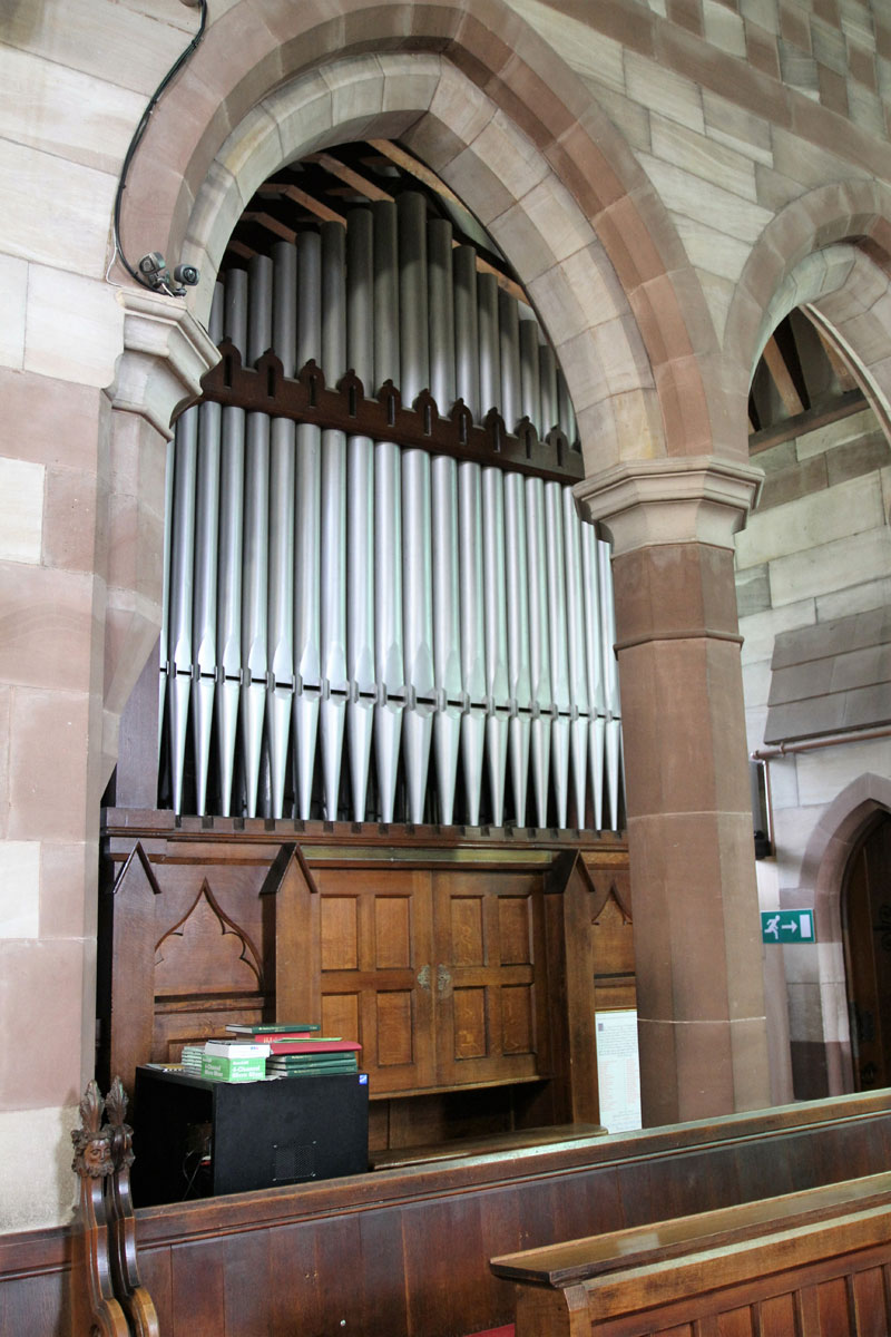 Organ 2 Manual 1878 St. James' Christleton  Organ 2 Manual 1878 St. James' Christleton
