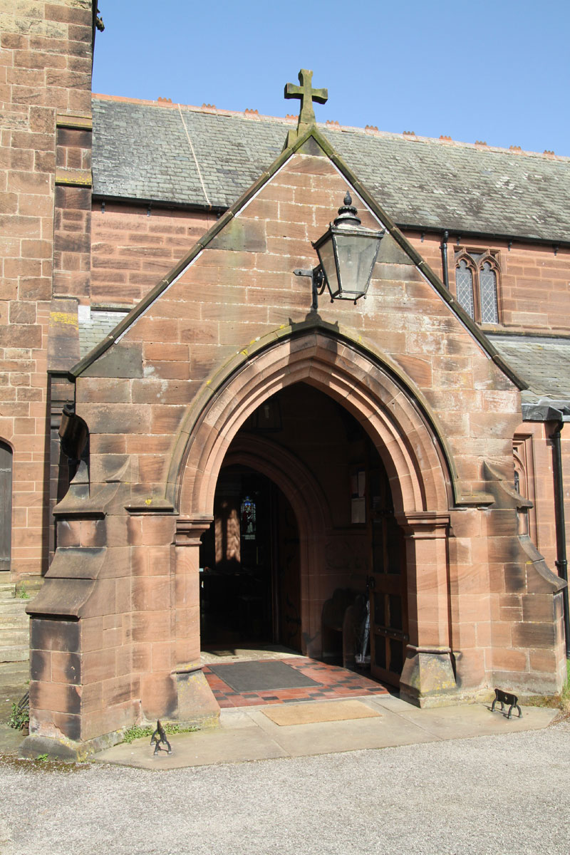 Porch at St.James'  Porch at St.James'