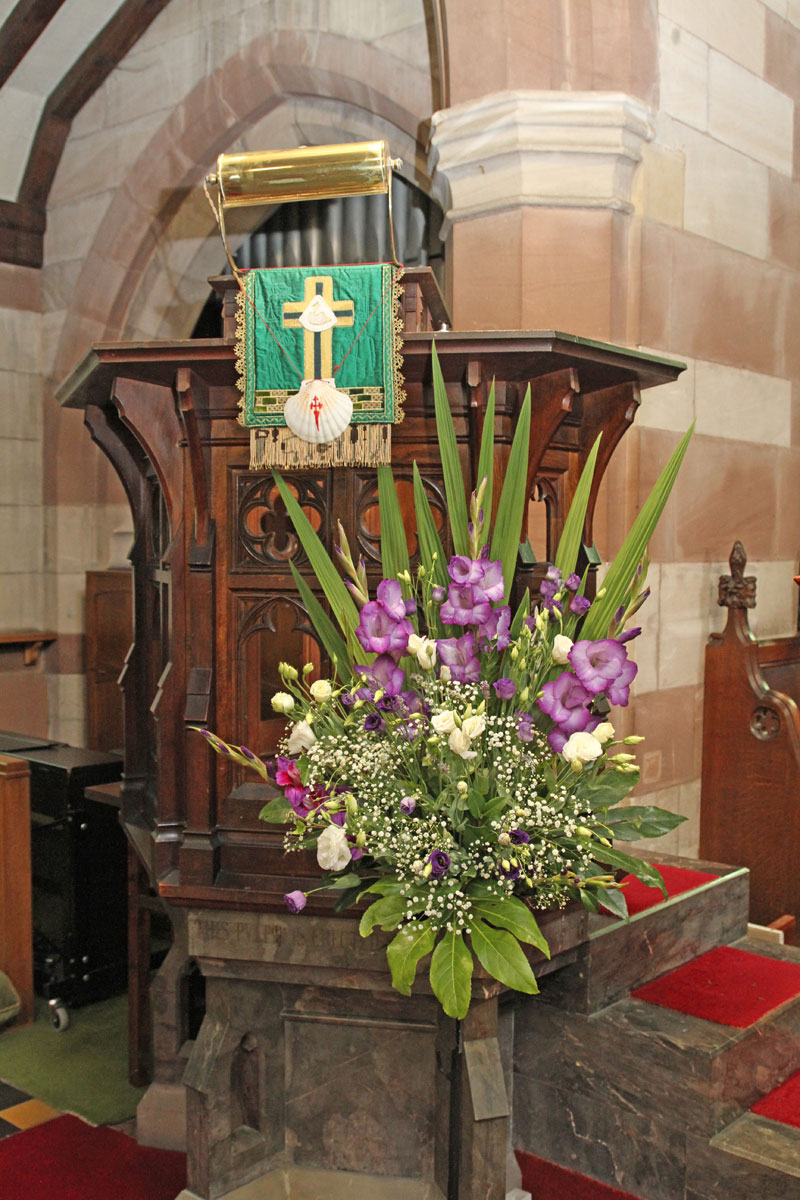 Pulpit and Lecturn St. James' Christleton  Pulpit and Lecturn St. James' Christleton