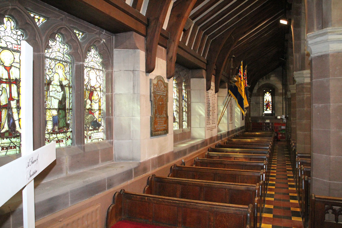 The South Aisle  The South Aisle
