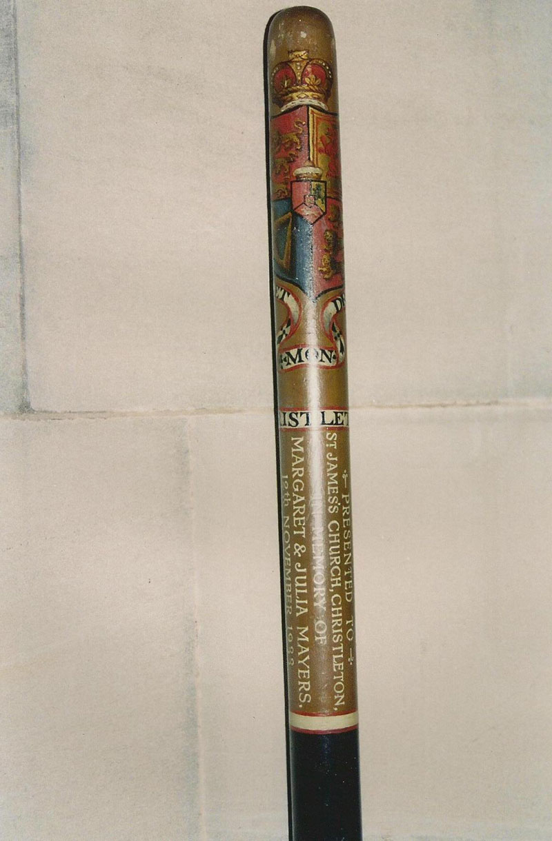 Constables Staff  Dedicationat St. James' Christleton  Constables Staff  Dedicationat St. James' Christleton