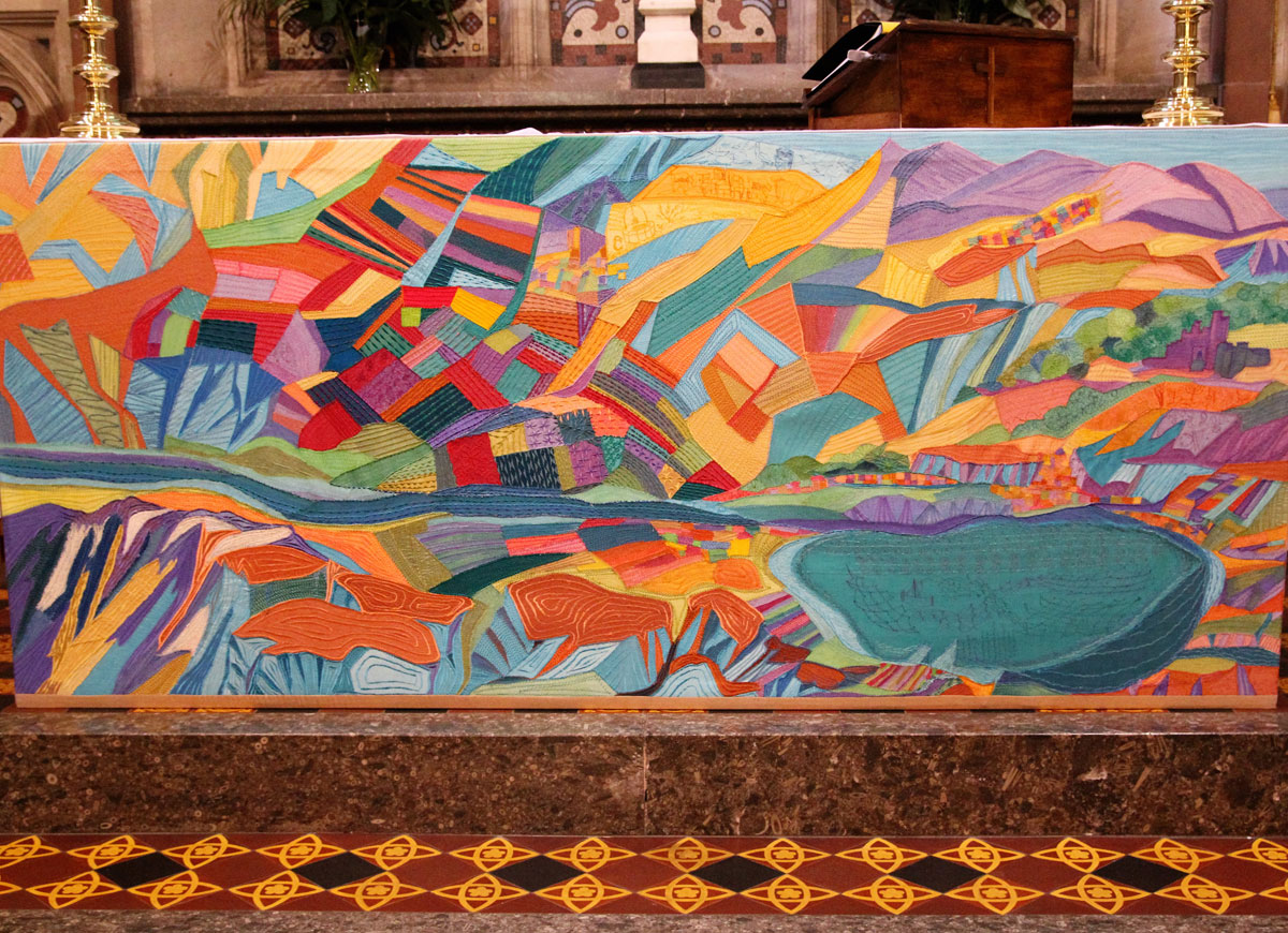 Altar Cloth  Sea Of Gallilee Dorothy Colley  Altar Cloth  Sea Of Gallilee Dorothy Colley