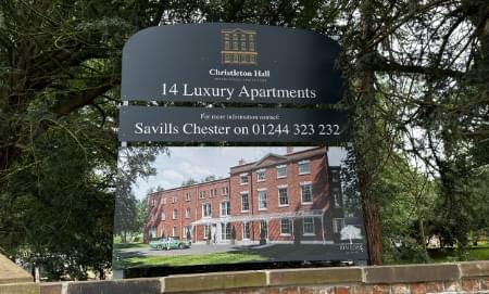 Sign for Apartments 23rd June 2023
