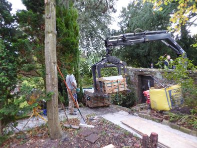 Delivery of Indian stone