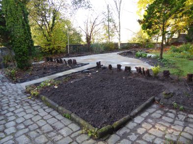 Landscaping finished