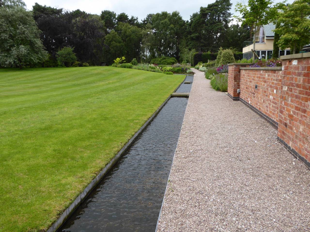 Rill in front of the house  Rill in front of the house