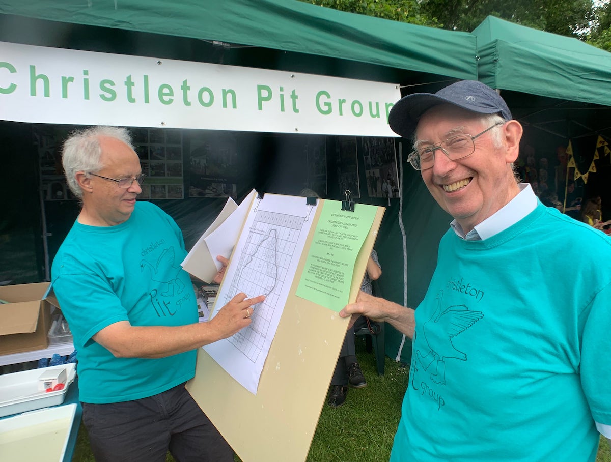 Christleton Pit Group Stall