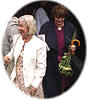 Pat Whyman and Dorothy Checkley