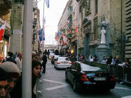 Rebublic Street Valletta, Malta