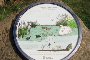 Christleton Pit Commemorative Plaque